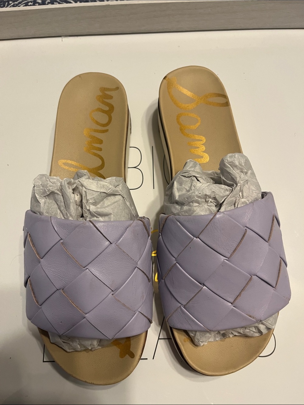 Sam Edelman lavenderSlide Sandals - Women's Casual Slip-On